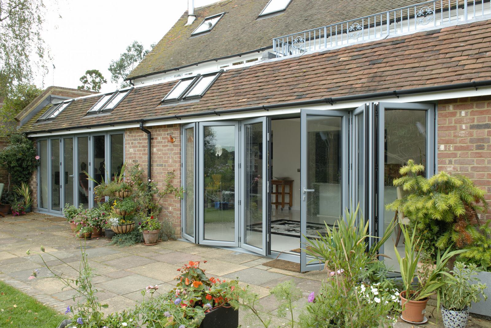 aluminium bi-fold doors great dunmow