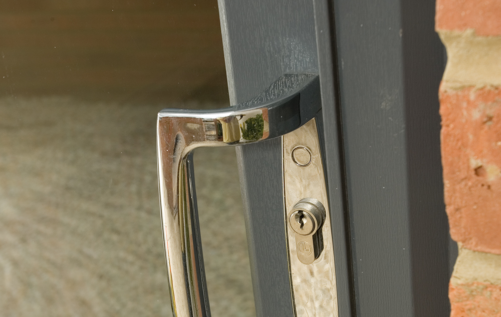 Patio doors of  a home