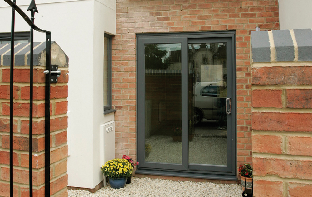 Patio door of a home 