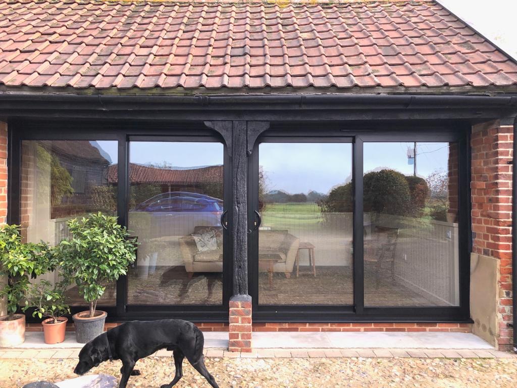 aluminium patio doors lindsell