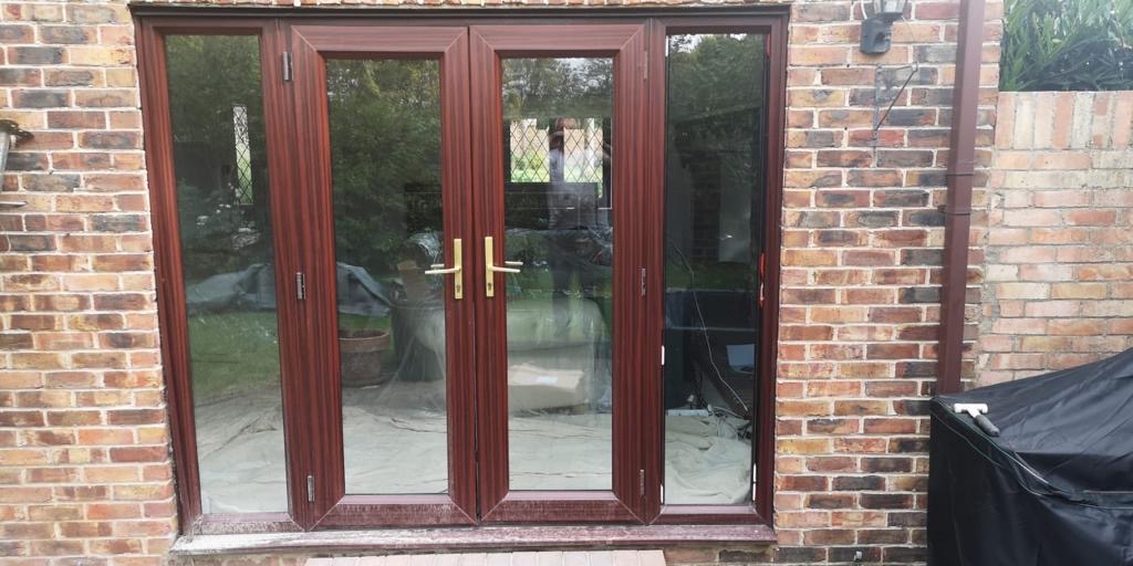 Bi-folding door installation Bishop Stortfor